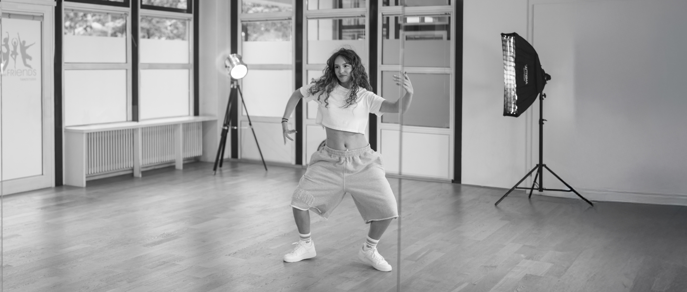 Ausdrucksstarke Choreografie beim Urban Fusion Kurs in der Tanzschule NAF Dance